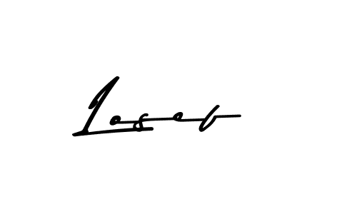 Also You can easily find your signature by using the search form. We will create Losef name handwritten signature images for you free of cost using Asem Kandis PERSONAL USE sign style. Losef signature style 9 images and pictures png