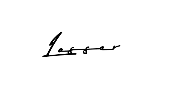 Make a beautiful signature design for name Losser. Use this online signature maker to create a handwritten signature for free. Losser signature style 9 images and pictures png