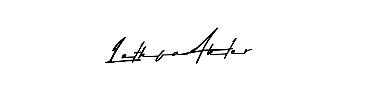 Once you've used our free online signature maker to create your best signature Asem Kandis PERSONAL USE style, it's time to enjoy all of the benefits that Lothfa Akter name signing documents. Lothfa Akter signature style 9 images and pictures png