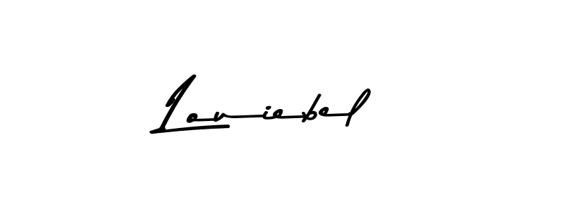 This is the best signature style for the Louiebel name. Also you like these signature font (Asem Kandis PERSONAL USE). Mix name signature. Louiebel signature style 9 images and pictures png