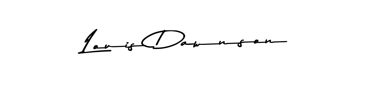 How to make Louis Dawnson name signature. Use Asem Kandis PERSONAL USE style for creating short signs online. This is the latest handwritten sign. Louis Dawnson signature style 9 images and pictures png