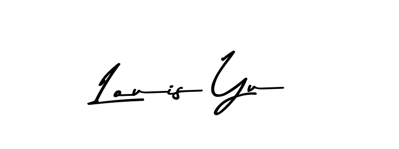 This is the best signature style for the Louis Yu name. Also you like these signature font (Asem Kandis PERSONAL USE). Mix name signature. Louis Yu signature style 9 images and pictures png