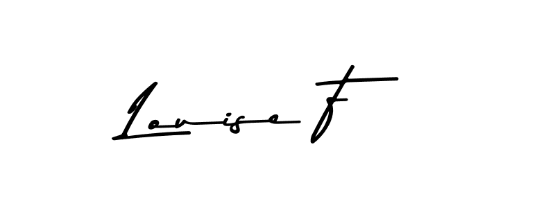 Use a signature maker to create a handwritten signature online. With this signature software, you can design (Asem Kandis PERSONAL USE) your own signature for name Louise F. Louise F signature style 9 images and pictures png