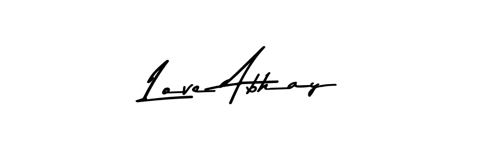 Similarly Asem Kandis PERSONAL USE is the best handwritten signature design. Signature creator online .You can use it as an online autograph creator for name Love Abhay. Love Abhay signature style 9 images and pictures png