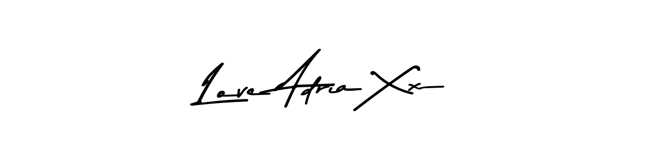 The best way (Asem Kandis PERSONAL USE) to make a short signature is to pick only two or three words in your name. The name Love Adria Xx include a total of six letters. For converting this name. Love Adria Xx signature style 9 images and pictures png