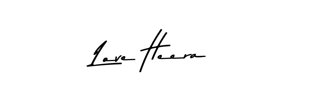 Make a beautiful signature design for name Love Heera. With this signature (Asem Kandis PERSONAL USE) style, you can create a handwritten signature for free. Love Heera signature style 9 images and pictures png