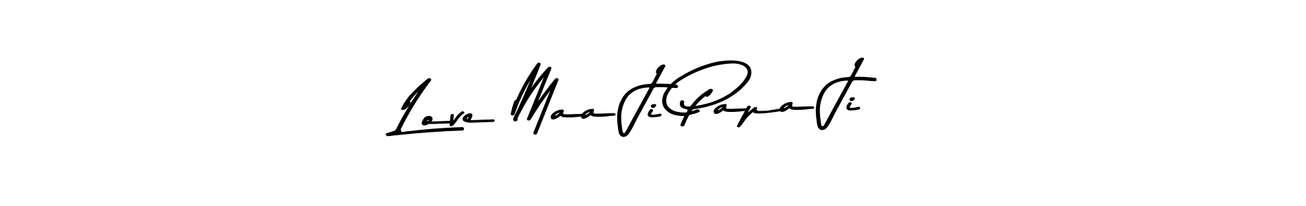You can use this online signature creator to create a handwritten signature for the name Love Maa Ji Papa Ji. This is the best online autograph maker. Love Maa Ji Papa Ji signature style 9 images and pictures png