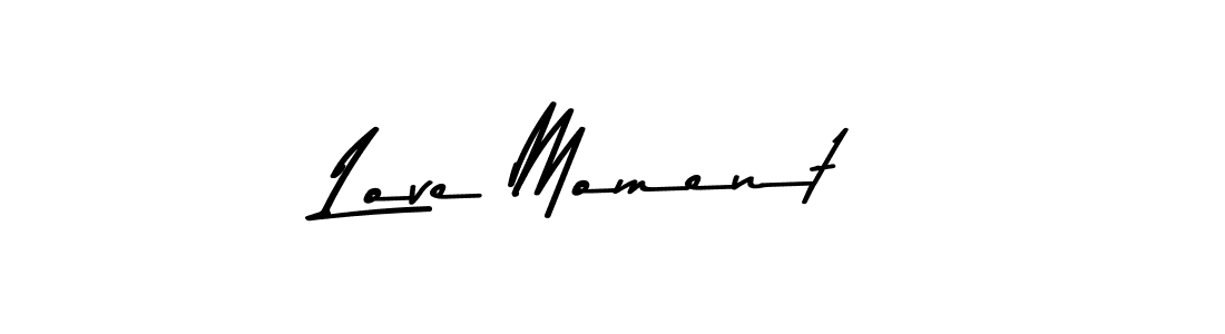 Love Moment stylish signature style. Best Handwritten Sign (Asem Kandis PERSONAL USE) for my name. Handwritten Signature Collection Ideas for my name Love Moment. Love Moment signature style 9 images and pictures png