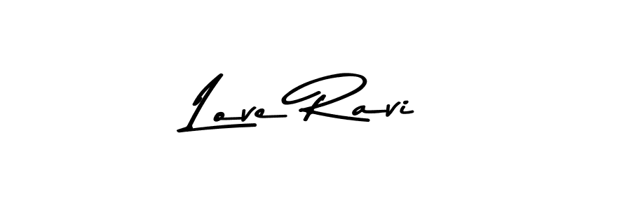 Design your own signature with our free online signature maker. With this signature software, you can create a handwritten (Asem Kandis PERSONAL USE) signature for name Love Ravi. Love Ravi signature style 9 images and pictures png
