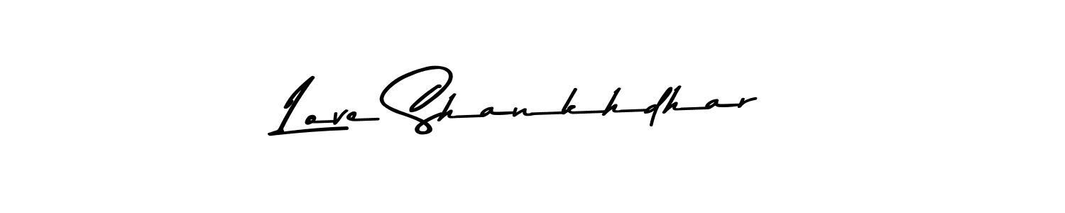 Make a beautiful signature design for name Love Shankhdhar. With this signature (Asem Kandis PERSONAL USE) style, you can create a handwritten signature for free. Love Shankhdhar signature style 9 images and pictures png