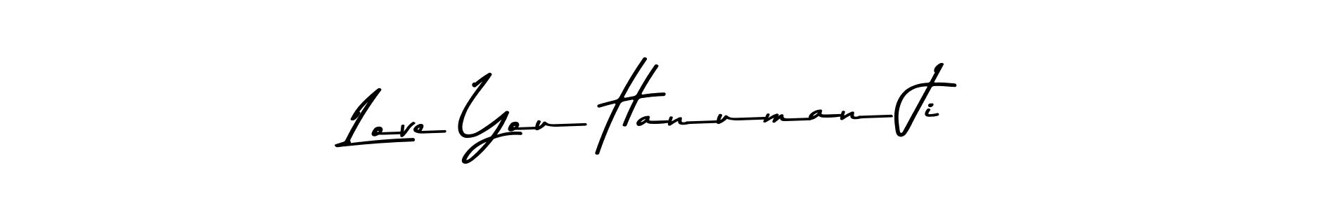 Asem Kandis PERSONAL USE is a professional signature style that is perfect for those who want to add a touch of class to their signature. It is also a great choice for those who want to make their signature more unique. Get Love You Hanuman Ji name to fancy signature for free. Love You Hanuman Ji signature style 9 images and pictures png