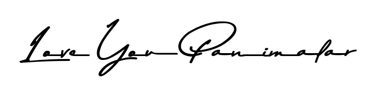 Make a beautiful signature design for name Love You Panimalar. Use this online signature maker to create a handwritten signature for free. Love You Panimalar signature style 9 images and pictures png