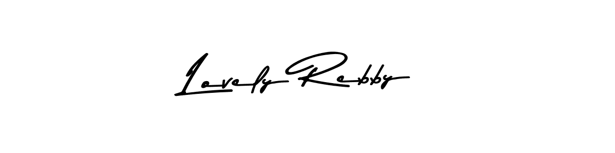 Similarly Asem Kandis PERSONAL USE is the best handwritten signature design. Signature creator online .You can use it as an online autograph creator for name Lovely Rebby. Lovely Rebby signature style 9 images and pictures png