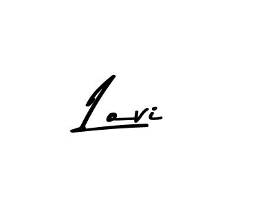 Lovi stylish signature style. Best Handwritten Sign (Asem Kandis PERSONAL USE) for my name. Handwritten Signature Collection Ideas for my name Lovi. Lovi signature style 9 images and pictures png