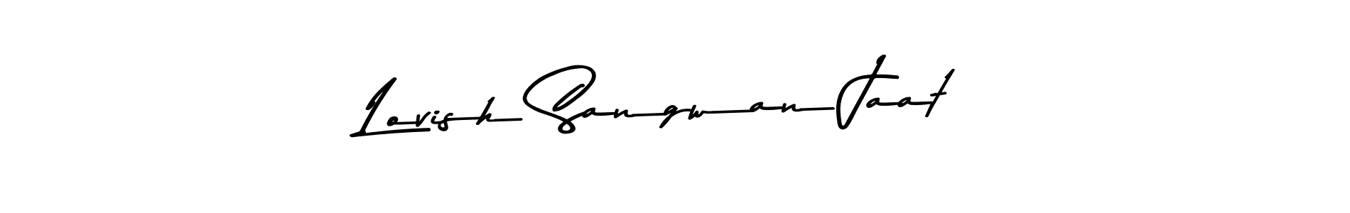 Similarly Asem Kandis PERSONAL USE is the best handwritten signature design. Signature creator online .You can use it as an online autograph creator for name Lovish Sangwan Jaat. Lovish Sangwan Jaat signature style 9 images and pictures png