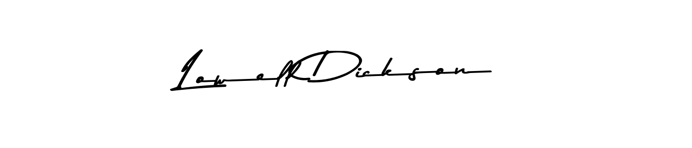 Use a signature maker to create a handwritten signature online. With this signature software, you can design (Asem Kandis PERSONAL USE) your own signature for name Lowell Dickson. Lowell Dickson signature style 9 images and pictures png