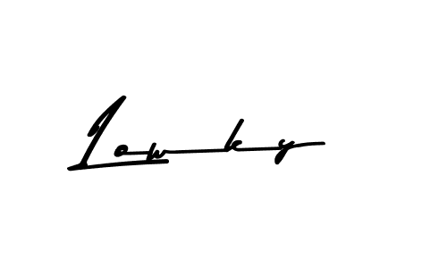 It looks lik you need a new signature style for name Lowky. Design unique handwritten (Asem Kandis PERSONAL USE) signature with our free signature maker in just a few clicks. Lowky signature style 9 images and pictures png