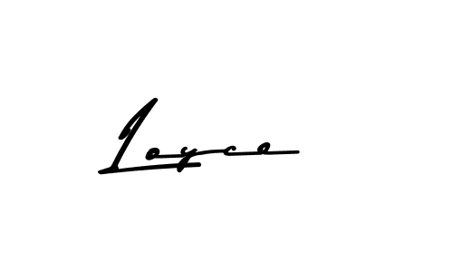 Loyce stylish signature style. Best Handwritten Sign (Asem Kandis PERSONAL USE) for my name. Handwritten Signature Collection Ideas for my name Loyce. Loyce signature style 9 images and pictures png