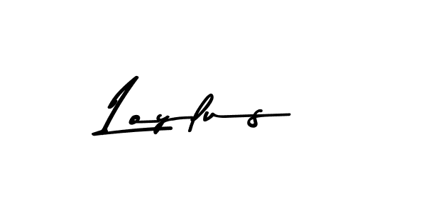 Loylus stylish signature style. Best Handwritten Sign (Asem Kandis PERSONAL USE) for my name. Handwritten Signature Collection Ideas for my name Loylus. Loylus signature style 9 images and pictures png