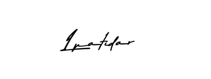 Also You can easily find your signature by using the search form. We will create Lpatidar name handwritten signature images for you free of cost using Asem Kandis PERSONAL USE sign style. Lpatidar signature style 9 images and pictures png