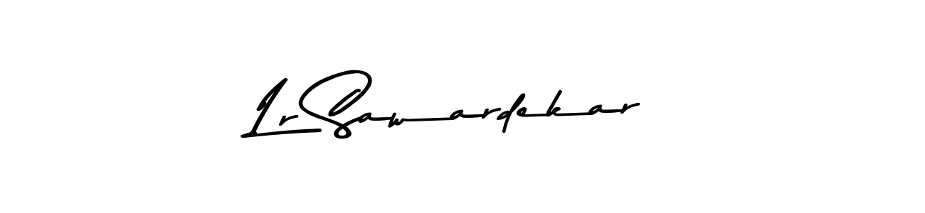 Once you've used our free online signature maker to create your best signature Asem Kandis PERSONAL USE style, it's time to enjoy all of the benefits that Lr Sawardekar name signing documents. Lr Sawardekar signature style 9 images and pictures png