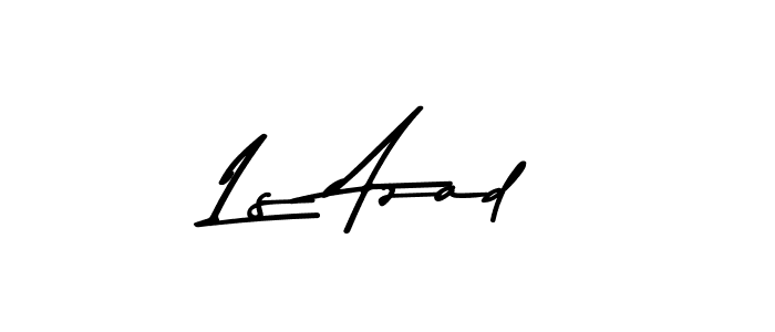 It looks lik you need a new signature style for name Ls Azad. Design unique handwritten (Asem Kandis PERSONAL USE) signature with our free signature maker in just a few clicks. Ls Azad signature style 9 images and pictures png