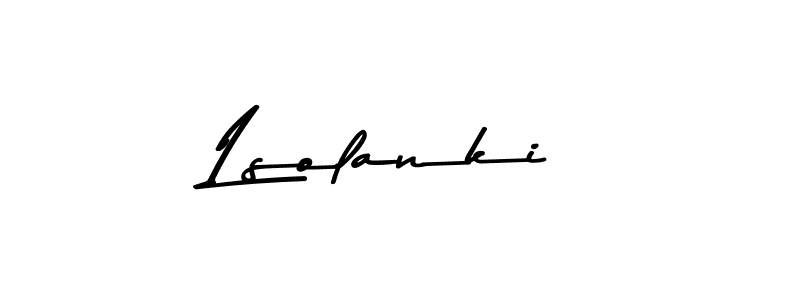 Use a signature maker to create a handwritten signature online. With this signature software, you can design (Asem Kandis PERSONAL USE) your own signature for name Lsolanki. Lsolanki signature style 9 images and pictures png