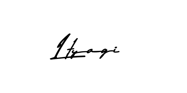 Ltyagi stylish signature style. Best Handwritten Sign (Asem Kandis PERSONAL USE) for my name. Handwritten Signature Collection Ideas for my name Ltyagi. Ltyagi signature style 9 images and pictures png
