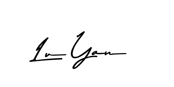 This is the best signature style for the Lu Yan name. Also you like these signature font (Asem Kandis PERSONAL USE). Mix name signature. Lu Yan signature style 9 images and pictures png