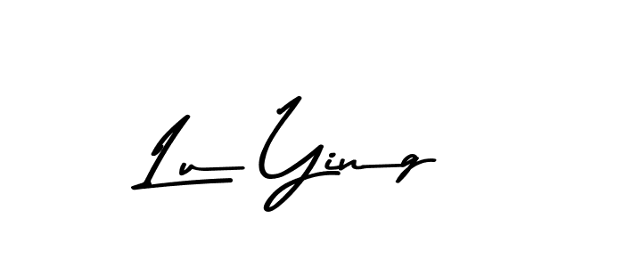 Use a signature maker to create a handwritten signature online. With this signature software, you can design (Asem Kandis PERSONAL USE) your own signature for name Lu Ying. Lu Ying signature style 9 images and pictures png