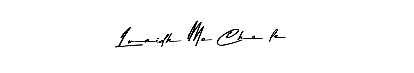 Create a beautiful signature design for name Luaidh Mo Cheìle. With this signature (Asem Kandis PERSONAL USE) fonts, you can make a handwritten signature for free. Luaidh Mo Cheìle signature style 9 images and pictures png
