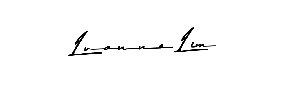How to make Luanne Lim signature? Asem Kandis PERSONAL USE is a professional autograph style. Create handwritten signature for Luanne Lim name. Luanne Lim signature style 9 images and pictures png