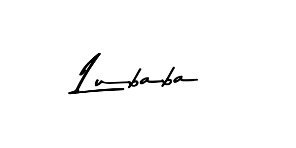 The best way (Asem Kandis PERSONAL USE) to make a short signature is to pick only two or three words in your name. The name Lubaba include a total of six letters. For converting this name. Lubaba signature style 9 images and pictures png