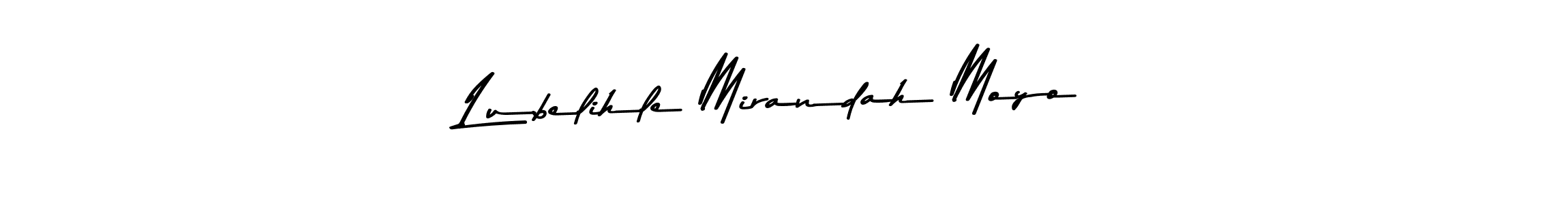 This is the best signature style for the Lubelihle Mirandah Moyo name. Also you like these signature font (Asem Kandis PERSONAL USE). Mix name signature. Lubelihle Mirandah Moyo signature style 9 images and pictures png