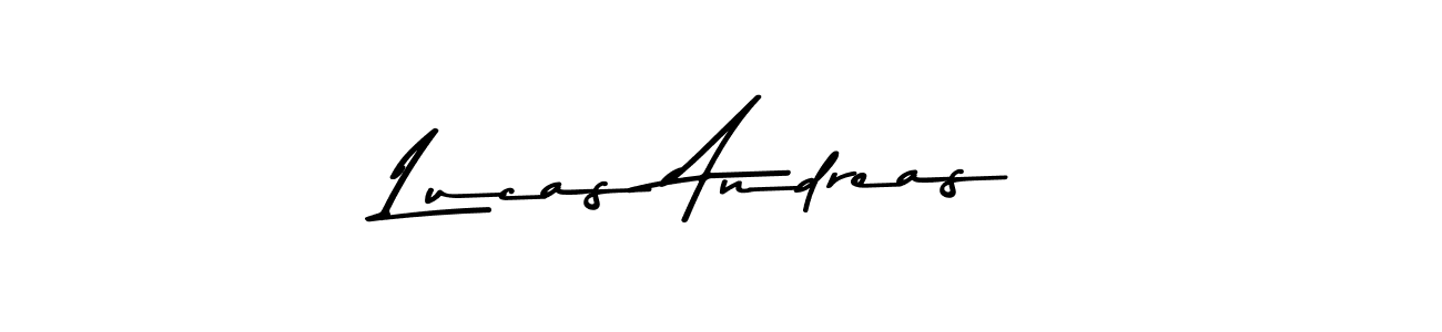 Make a short Lucas Andreas signature style. Manage your documents anywhere anytime using Asem Kandis PERSONAL USE. Create and add eSignatures, submit forms, share and send files easily. Lucas Andreas signature style 9 images and pictures png