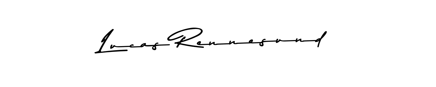 Also You can easily find your signature by using the search form. We will create Lucas Rennesund name handwritten signature images for you free of cost using Asem Kandis PERSONAL USE sign style. Lucas Rennesund signature style 9 images and pictures png
