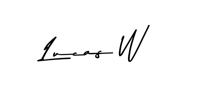 Best and Professional Signature Style for Lucas W. Asem Kandis PERSONAL USE Best Signature Style Collection. Lucas W signature style 9 images and pictures png