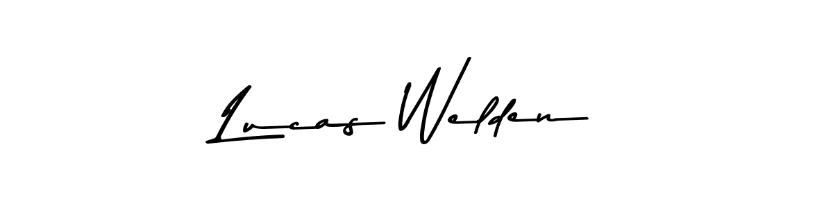 Also we have Lucas Welden name is the best signature style. Create professional handwritten signature collection using Asem Kandis PERSONAL USE autograph style. Lucas Welden signature style 9 images and pictures png