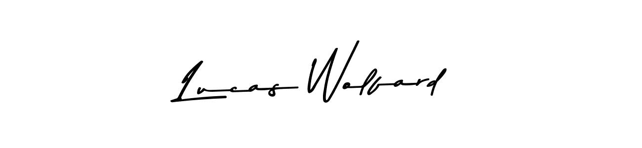 Asem Kandis PERSONAL USE is a professional signature style that is perfect for those who want to add a touch of class to their signature. It is also a great choice for those who want to make their signature more unique. Get Lucas Wolfard name to fancy signature for free. Lucas Wolfard signature style 9 images and pictures png