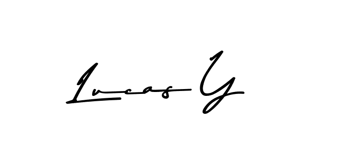 if you are searching for the best signature style for your name Lucas Y. so please give up your signature search. here we have designed multiple signature styles  using Asem Kandis PERSONAL USE. Lucas Y signature style 9 images and pictures png