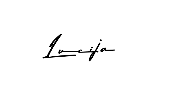 Make a beautiful signature design for name Lucija. With this signature (Asem Kandis PERSONAL USE) style, you can create a handwritten signature for free. Lucija signature style 9 images and pictures png