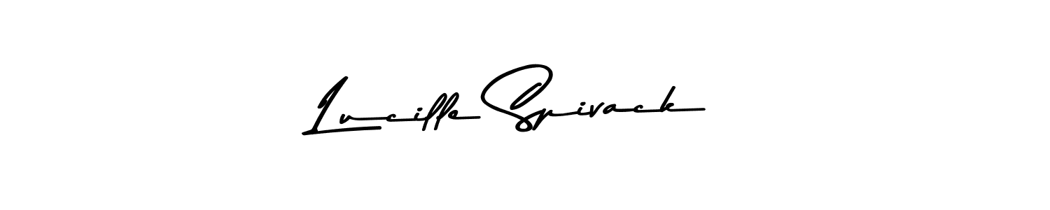 if you are searching for the best signature style for your name Lucille Spivack. so please give up your signature search. here we have designed multiple signature styles  using Asem Kandis PERSONAL USE. Lucille Spivack signature style 9 images and pictures png