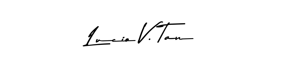 Check out images of Autograph of Lucio V. Tan name. Actor Lucio V. Tan Signature Style. Asem Kandis PERSONAL USE is a professional sign style online. Lucio V. Tan signature style 9 images and pictures png