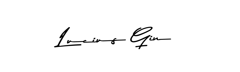 Also we have Lucius Gin name is the best signature style. Create professional handwritten signature collection using Asem Kandis PERSONAL USE autograph style. Lucius Gin signature style 9 images and pictures png