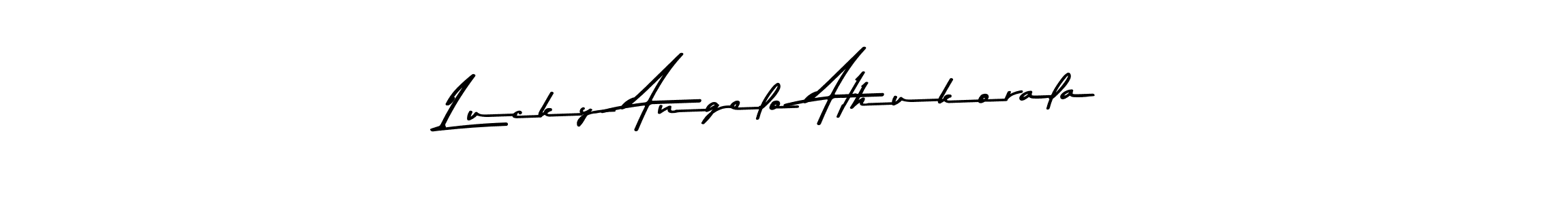 Also we have Lucky Angelo Athukorala name is the best signature style. Create professional handwritten signature collection using Asem Kandis PERSONAL USE autograph style. Lucky Angelo Athukorala signature style 9 images and pictures png