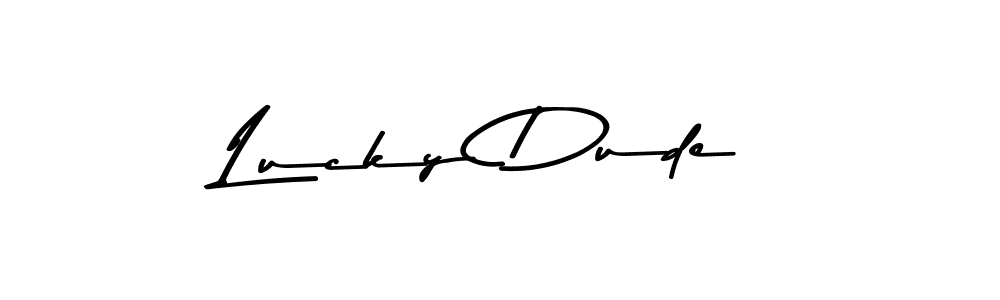 Make a beautiful signature design for name Lucky Dude. Use this online signature maker to create a handwritten signature for free. Lucky Dude signature style 9 images and pictures png