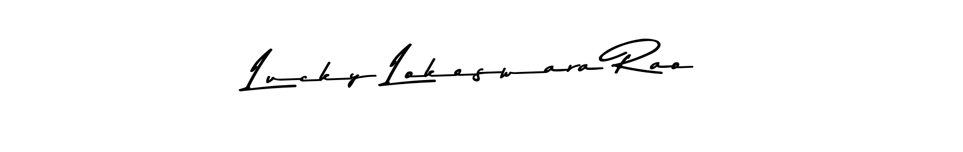 You can use this online signature creator to create a handwritten signature for the name Lucky Lokeswara Rao. This is the best online autograph maker. Lucky Lokeswara Rao signature style 9 images and pictures png