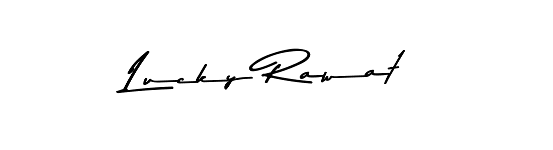 Design your own signature with our free online signature maker. With this signature software, you can create a handwritten (Asem Kandis PERSONAL USE) signature for name Lucky Rawat. Lucky Rawat signature style 9 images and pictures png