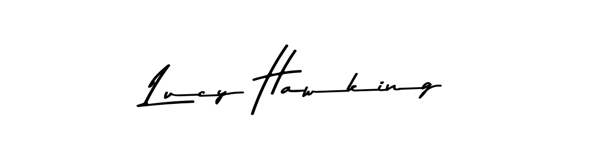 You should practise on your own different ways (Asem Kandis PERSONAL USE) to write your name (Lucy Hawking) in signature. don't let someone else do it for you. Lucy Hawking signature style 9 images and pictures png