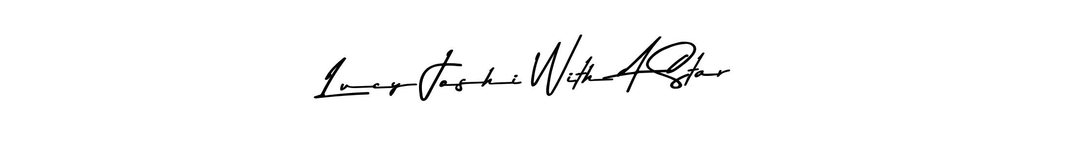How to Draw Lucy Joshi With A Star signature style? Asem Kandis PERSONAL USE is a latest design signature styles for name Lucy Joshi With A Star. Lucy Joshi With A Star signature style 9 images and pictures png